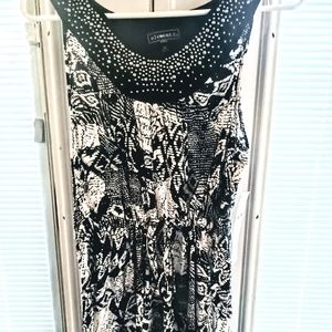 Elements B&W Maxi Dress